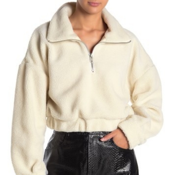 Lpa Quinn Cropped Pullover Jacket 